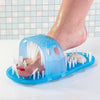 Shower Sandal Foot Scrubber-easy feet clean quick exfoliating pumice stone foot massage shower-The Exceptional Store