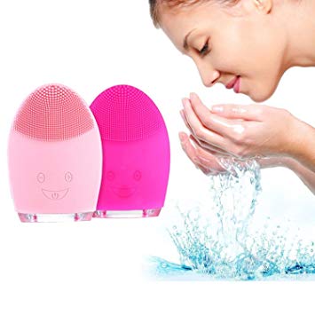 Waterproof Massaging Facial Cleanser-clear younger vibrant skin acne blackheads exfoliation exfoliating face cleaner rechargeable blackhead remover-The Exceptional Store