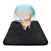 Double Layer Cat Litter Mat-double layer cat litter mat quick easy clean box rug cats kittens-The Exceptional Store