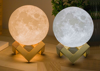 3D Night Light Moon Lamp