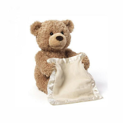 Peek A Boo Teddy Bear-infant baby talking toy interactive-The Exceptional Store