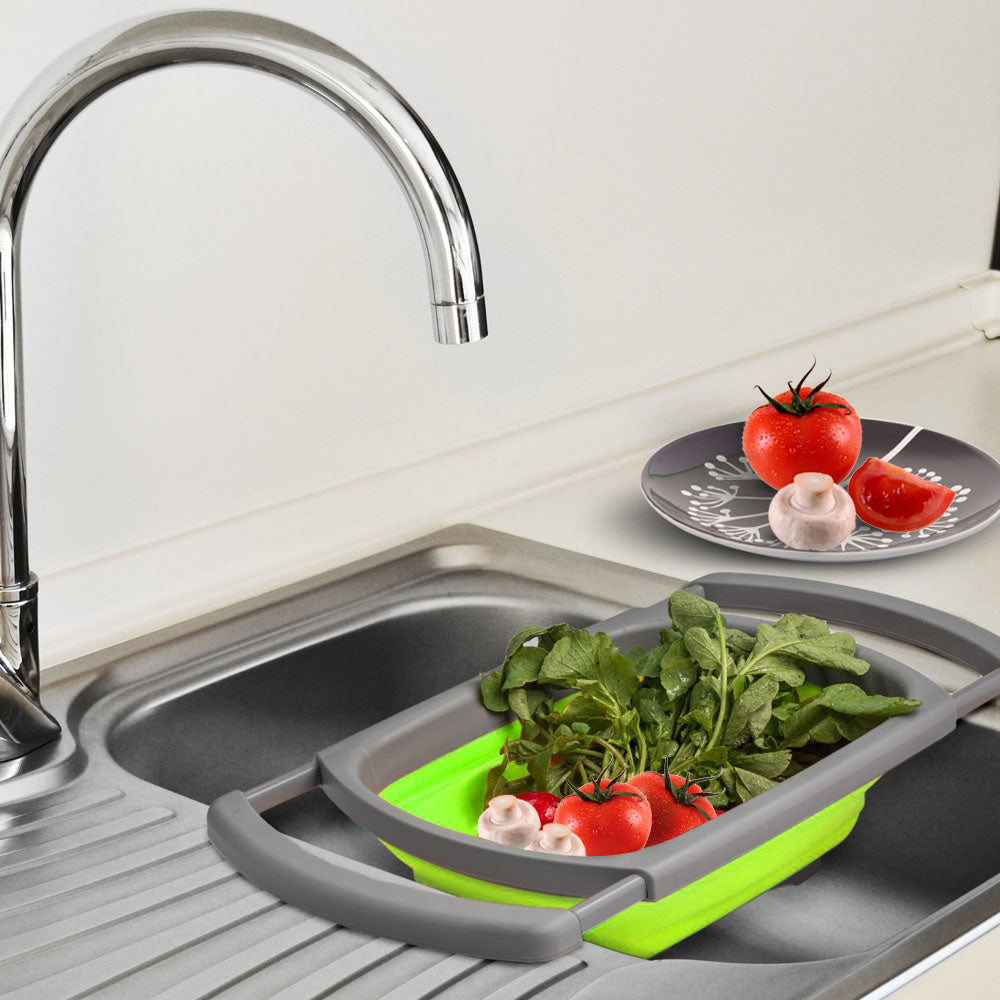 Collapsible Kitchen Colander-kitchen strainer-The Exceptional Storage ...