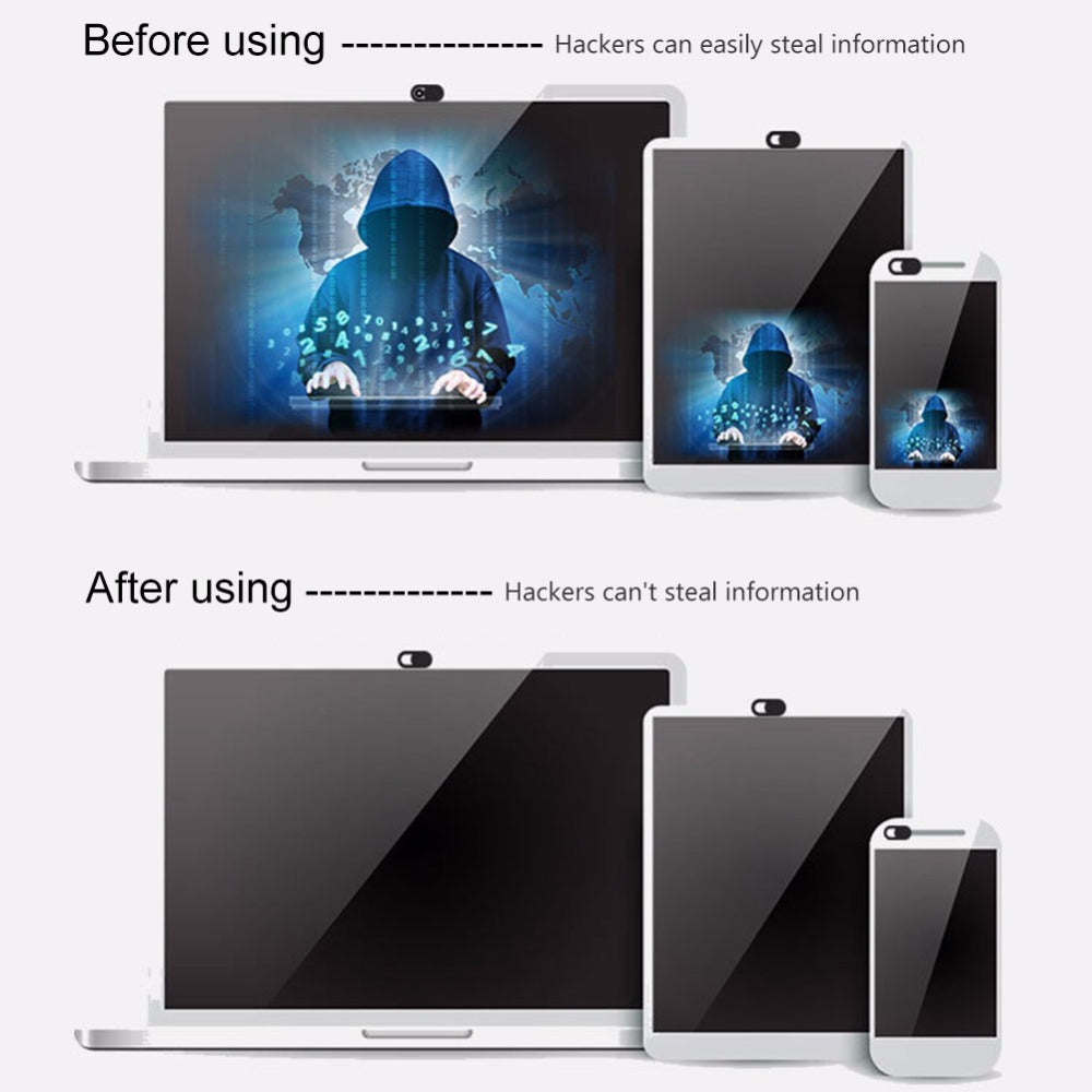 3pc WebCam Privacy Protector – The Exceptional Store