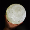 3D Night Light Moon Lamp-white moon in hand-The Exceptional Store