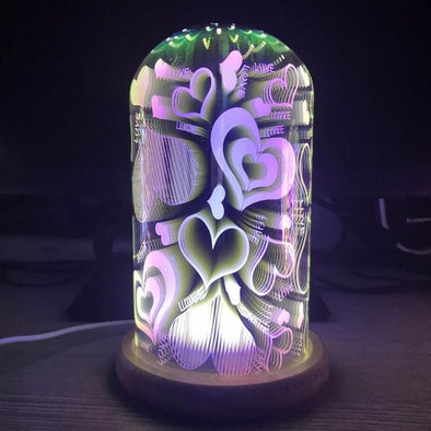 3D Illusion Night Light-atom lamp desk table home decor-The Exceptional Store