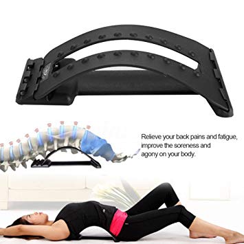 Fitness Massage Stretcher-back pain massager spine stretcher lumbar support-The Exceptional Store