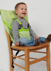 Anywhere High Chair-Green 5 point harness-The Exceptional Store