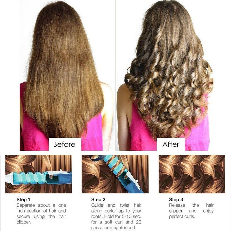 Magic Curl Ceramic Hair Styler-salon hair curler-The Exceptional Store