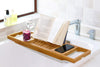 Bamboo Bath Tray-bathtub bridge spa women wine relax bubble bathe caddy diy spa day me time-The Exceptional Store