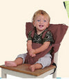 Anywhere High Chair-Coffee 5 point harness-The Exceptional Store