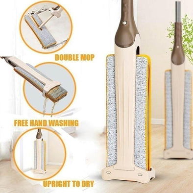 Easy Clean 360 Mop-self cleaning double sided swivel mop-The Exceptional Store