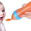 Messy Baby Feeding Spoon-infant portable food dispensing spoon weaning silicone feeding spoon-The Exceptional Store
