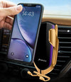 Wireless Car Charger Automatic Clamping Phone Holder