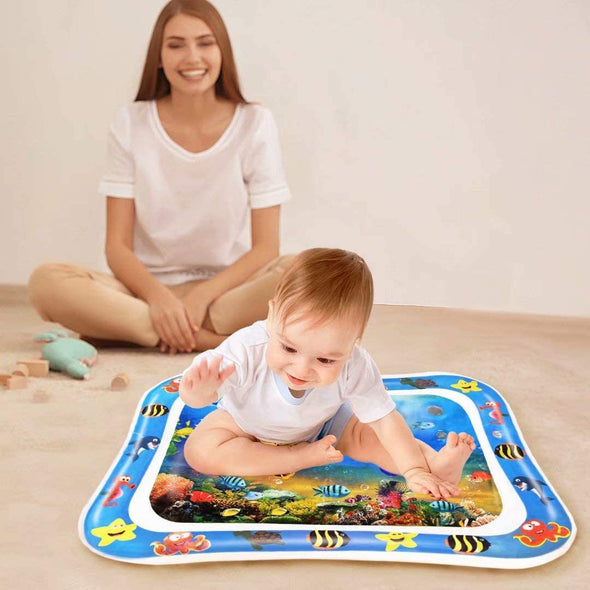 Tummy Time Baby Play Mat-baby-water-play-mat-tummy-time-toys-for-newborns-toddler-fun-activity-mat-infant-toys-baby development- baby learning-The Exceptional Store