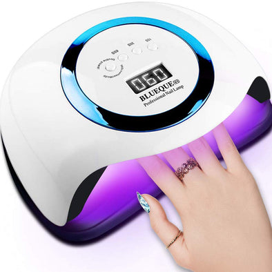 Nail Dryer Lamp LED UV 168W-manicure nail lamp nails dryer powerful gel coat nail polish top coat women professional- The Exceptional Store