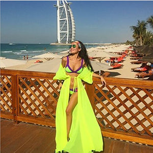 Elegant Swimsuit Cover Up-women bikini dress-The Exceptional Store