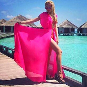 Elegant Swimsuit Cover Up-women bikini dress-The Exceptional Store