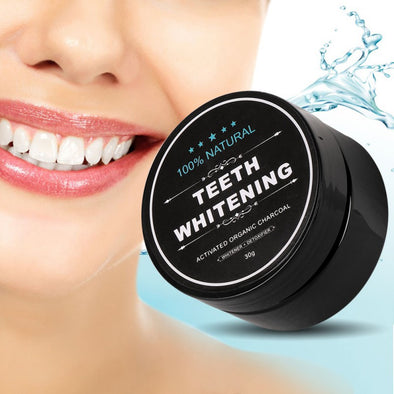 Bright Smile Bamboo Charcoal Powder-all natural safe teeth whitening activated charcoal-The Exceptional Store