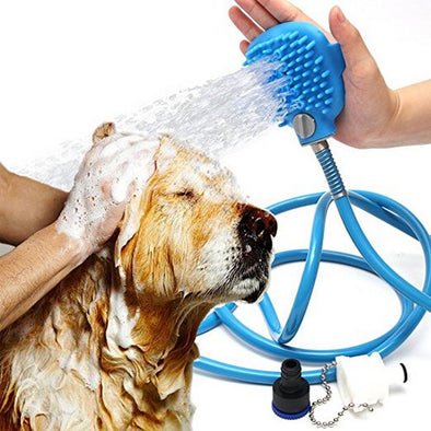 Pet Pal Palm Sprayer-dog washer shower bath massage grooming glove-The Exceptional Store 
