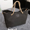 Denim Canvas Beach Bag-womens fashion women's purse-The Exceptional Store