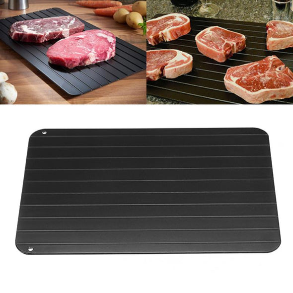 Rapid Defrost Magic Tray-quick miracle thaw magic defrost wonder meat tray-The Exceptional Store