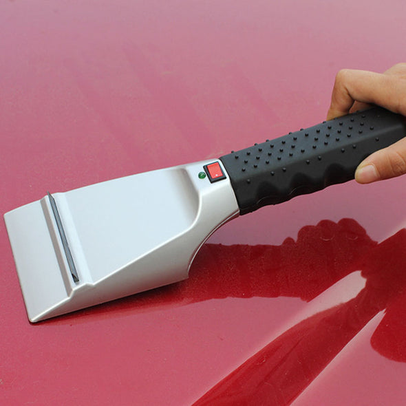 Electric Heated Ice Scraper-windshield snow ice scrapper 12 volt winter tool-The Exceptional Store