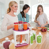 Baby Food Fresh Squeeze Station- organic food maker squeeze station infant feeding container storage newborn vegetable fruit puree packing machine toddler solid juice-The Exceptional Store
